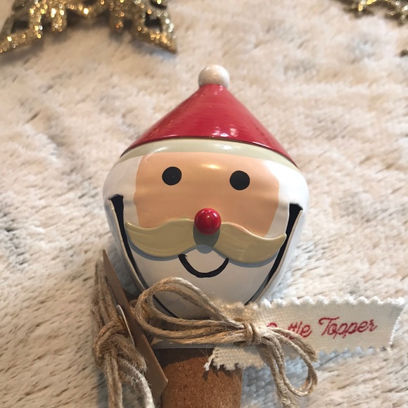 Mud pie set of 2 Santa ๐
Bottle Topper ๐ touch - Picture 2 of 7